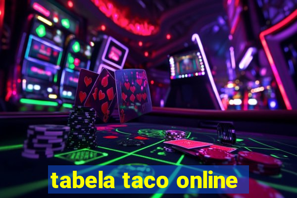 tabela taco online